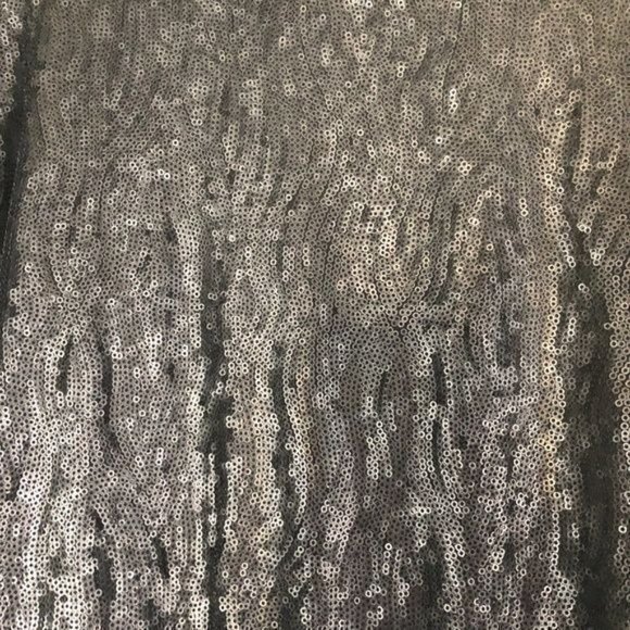 71 Stanton Black Sequin Bomber Jacket- Small - Picture 12 of 14